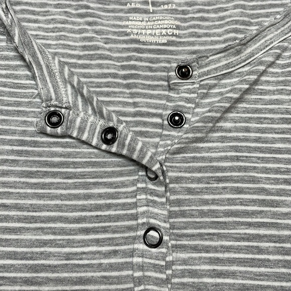 American Eagle Soft & Sexy Striped Tee - Picture 5 of 6